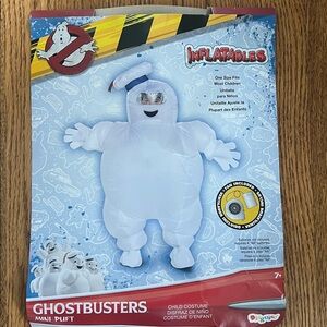 Rubie's Ghostbusters Mini Puft Inflatable Costume - White and Blue